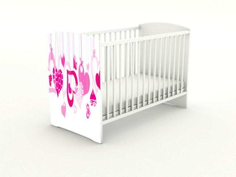 Becks detská postieľka Srdiečka